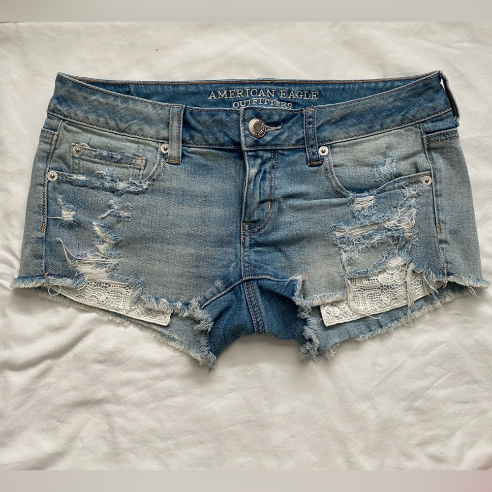 American Eagle Super Low Shortie Short
